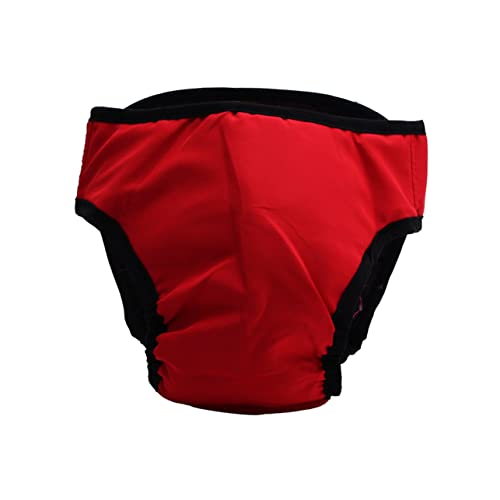 HAPINARY 2 Stück Elastische Hündin Welpen Physikalische Hose Windel Sanitär Unterwäsche Spitze Größe L von HAPINARY