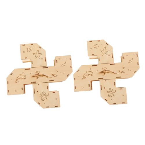 HAPINARY 2Stücke Hamster Tunnel Labyrinth Natürliches Pet Training für Hamster Kleintiere und Mäuse Sicher und Langlebig für Training HAPINARY 2Stücke Hamster Tunnel Labyrinth Natürliches Pet Training für Hamster Kleintiere und Mäuse Sicher und Langlebig für Training von HAPINARY