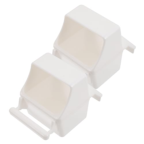 HAPINARY 2Stücke Vogelkäfig Wasserhalter und Futterbox für Papageien Wellensittiche und Nymphensittiche Multifunktionale Futterschalen für Wasser und Futter zu Reinigen HAPINARY 2Stücke Vogelkäfig Wasserhalter und Futterbox für Papageien Wellensittiche und Nymphensittiche Multifunktionale Futterschalen für Wasser und Futter zu Reinigen von HAPINARY