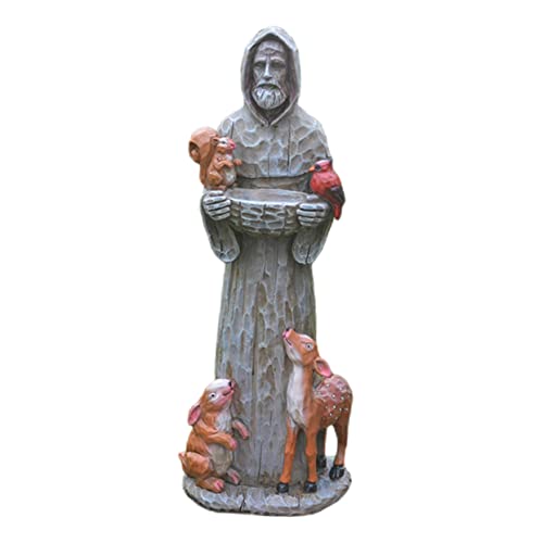 HAPINARY 2 Stücke Garten Vogel Feeder Für Außerhalb Hängen Vogel Wasser Feeder Garten Statue Harz Katholischen Decor Vogel Fütterung Werkzeug von HAPINARY