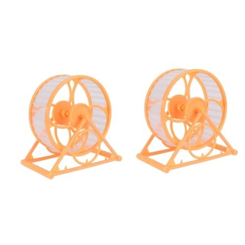 HAPINARY 2 Stücke Laufrad Für Hamster Stille Übung Spielzeug Haustier Käfig Zubehör HAPINARY 2 Stücke Laufrad Für Hamster Stille Übung Spielzeug Haustier Käfig Zubehör von HAPINARY