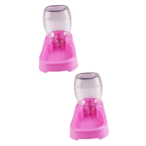 HAPINARY 2st Haustier-trinkwerkzeug Automatischer Wasserspender Für Hunde Kleiner Hundewassernapf Wasserflasche Für Haustiere Im Freien Hundefutternäpfe Für Kleine Hunde Haustiertränke Rosa HAPINARY 2st Haustier-trinkwerkzeug Automatischer Wasserspender Für Hunde Kleiner Hundewassernapf Wasserflasche Für Haustiere Im Freien Hundefutternäpfe Für Kleine Hunde Haustiertränke Rosa von HAPINARY