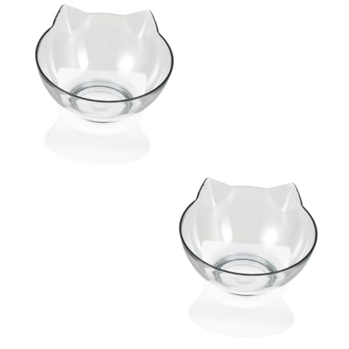 HAPINARY 2 Stücke Erhöhten Katzennapf Pet Feeder Slow Feeder Bowl Für Katzen Hals Aus Kunststoff HAPINARY 2 Stücke Erhöhten Katzennapf Pet Feeder Slow Feeder Bowl Für Katzen Hals Aus Kunststoff von HAPINARY