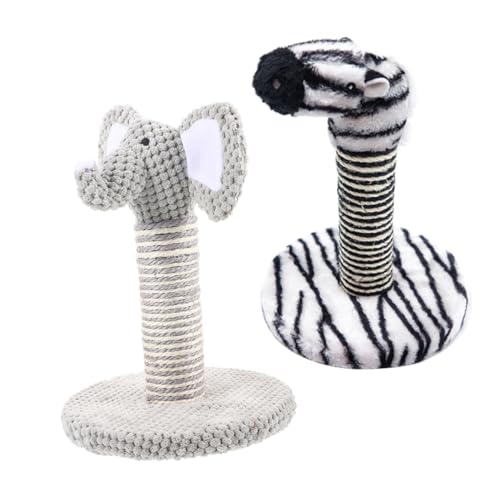 HAPINARY Platzsparendes Klettergerüst für Katzen Sisal-Kratzbaum 2-teilig dekoratives Design für die Inneneinrichtung HAPINARY Platzsparendes Klettergerüst für Katzen Sisal-Kratzbaum 2-teilig dekoratives Design für die Inneneinrichtung von HAPINARY