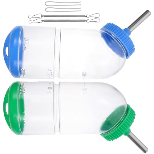 HAPINARY Meerschweinchen Trinkbrunnen Auslaufsichere Haustier-trinkflasche 2 Stück Roll-on-wasserflasche Für Kleintiere HAPINARY Meerschweinchen Trinkbrunnen Auslaufsichere Haustier-trinkflasche 2 Stück Roll-on-wasserflasche Für Kleintiere von HAPINARY