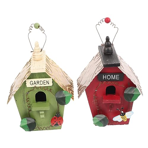 HAPINARY Natürliche Holz Vogel Nistkasten Garten Vogel Vogel Ornament Vogel Hängen HAPINARY Natürliche Holz Vogel Nistkasten Garten Vogel Vogel Ornament Vogel Hängen von HAPINARY