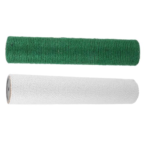 HAPINARY 2stücke Katzenkratzbaum Jute Seil Kratzpfosten Für Kätzchen Indoor Kratzsäule Dekorativer Kratzer Für Katzen Mit Langlebiger Struktur von HAPINARY