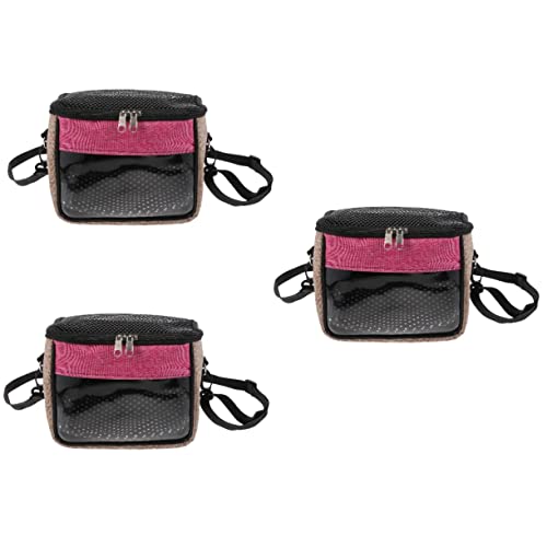 HAPINARY 3 Stück Haustier-Schultertasche Kompakte Und Leichte Tragetasche Für Hamster Für Den Außenbereich Meerschweinchen Für Reisen Und Camping von HAPINARY