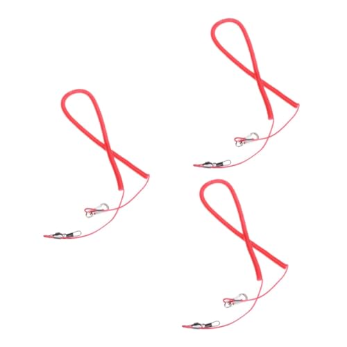 HAPINARY 3 Stücke 3 Elastische Vogel Leine Für Nymphensittich Spielzeug 3m Pet Training Seil Funktion von HAPINARY