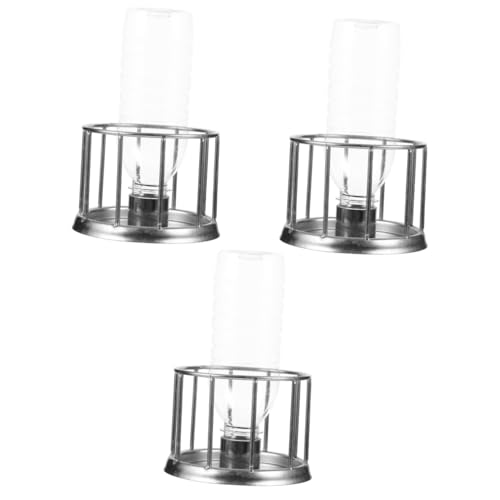 HAPINARY 3 Stücke Praktische Reptil Lebensmittel Wasser Gericht Terrarium Schildkröte Wasser Feeder Bowl Stabile Basis von HAPINARY