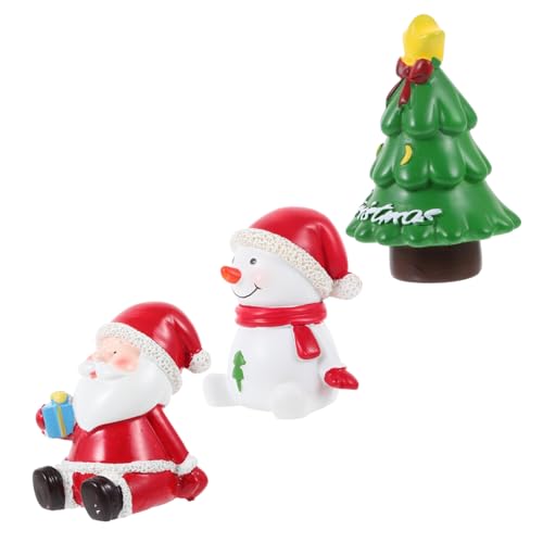 HAPINARY Weihnachten Aquarium Ornament Aquarium Harz Handwerk Weihnachten Landschaft Ornament 3 Stücke Set HAPINARY Weihnachten Aquarium Ornament Aquarium Harz Handwerk Weihnachten Landschaft Ornament 3 Stücke Set von HAPINARY