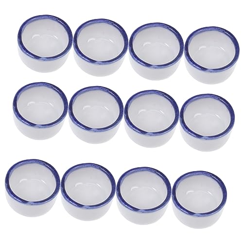 HAPINARY 3 Sets Keramik Mini Reptile Wasserschale Haustier Und Reptil Tank Wasserschale Robuste Keramik Becken 12 Stücke * 3 von HAPINARY