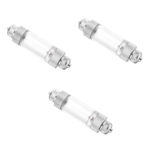 HAPINARY 3 Stücke Aquarium Blase Sauerstoffsystem Co2 Blasenzähler Diffusor Rückschlagzähler Silber Für Aquarienpflanzen HAPINARY 3 Stücke Aquarium Blase Sauerstoffsystem Co2 Blasenzähler Diffusor Rückschlagzähler Silber Für Aquarienpflanzen von HAPINARY