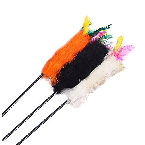 HAPINARY Katzenangel 3er Set Katzenspielzeug Fürs Fell Im Interaktives Für Die Katze Zufällige Farbe HAPINARY Katzenangel 3er Set Katzenspielzeug Fürs Fell Im Interaktives Für Die Katze Zufällige Farbe von HAPINARY