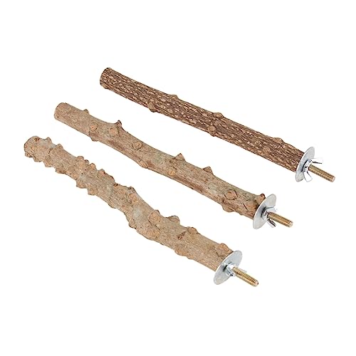 HAPINARY Papageien Spielzeug Vogel Naturholzstämme Pfefferholz Sitzstangen Haustier Beißkrallen Spielplatz Für Kleine Vögel HAPINARY Papageien Spielzeug Vogel Naturholzstämme Pfefferholz Sitzstangen Haustier Beißkrallen Spielplatz Für Kleine Vögel von HAPINARY