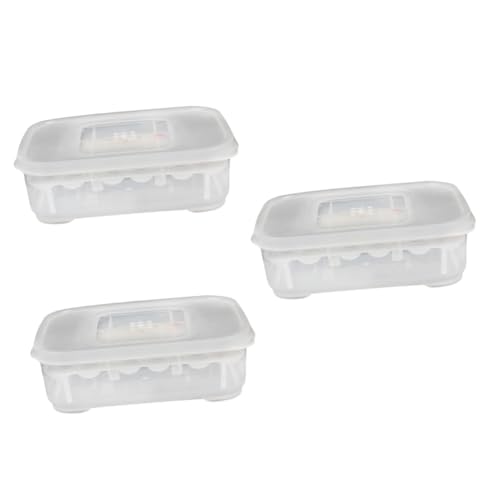 HAPINARY 3stücke Transparentes Brutkasten-inkubator Für Reptilien Schlüpfbox Für Schlangen Und Eidechsen Mit Thermometer Für Eier Leicht Zu Reinigen Und Wiederverwendbar HAPINARY 3stücke Transparentes Brutkasten-inkubator Für Reptilien Schlüpfbox Für Schlangen Und Eidechsen Mit Thermometer Für Eier Leicht Zu Reinigen Und Wiederverwendbar von HAPINARY