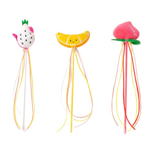 HAPINARY Einzigartiger Katzenstab interaktiver Kätzchen-Teaser-Stick stabiles Katzenjagd-Spielzeug neckisches Katzenspielzeug für Stunden HAPINARY Einzigartiger Katzenstab interaktiver Kätzchen-Teaser-Stick stabiles Katzenjagd-Spielzeug neckisches Katzenspielzeug für Stunden von HAPINARY