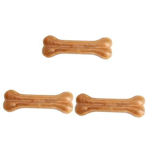 HAPINARY 3stücke Hundekauspielzeug Aus Robustem Material Beißfestes Knochen-Spielzeug Zur Zahnpflege Für Welpen Und Kleine Hunde Für Stundenlangen Kauspaß Und Zahnreinigung von HAPINARY