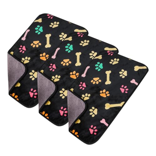HAPINARY 3St Haustierdecke Katzenkäfigdecken Decken für Katzenkäfige Flauschige kuscheldecke warm Katzendecken für Couch Katzensofadecke Überwurfdecke Hundekäfig Matte von HAPINARY