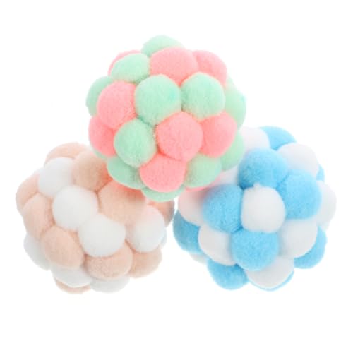 HAPINARY Katzenbälle Spielzeug Mit Glöckchen Haustierbälle Für Hauskatzen Bälle Für Kätzchen Katzenspielzeug Interaktives Katzenspielzeug HAPINARY Katzenbälle Spielzeug Mit Glöckchen Haustierbälle Für Hauskatzen Bälle Für Kätzchen Katzenspielzeug Interaktives Katzenspielzeug von HAPINARY