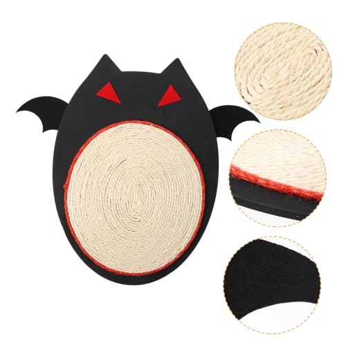 HAPINARY 3st Kratzmatte Für Katzen Kratzunterlagen Für Katzen Kratzsofa Für Katzen Halloween-Fledermaus-kratzmatte Katzenspielzeug Aus Sisal Katzenhaus Aus Pappe Halloween Katzenrad Black HAPINARY 3st Kratzmatte Für Katzen Kratzunterlagen Für Katzen Kratzsofa Für Katzen Halloween-Fledermaus-kratzmatte Katzenspielzeug Aus Sisal Katzenhaus Aus Pappe Halloween Katzenrad Black von HAPINARY