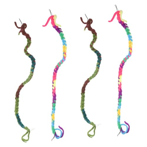HAPINARY 4stücke Krabben Kletterspielzeug Aus Baumwollseil Für Reptilien Längliche Klettervines Für Terrarien Und Aquarien Zur Gestaltung Und Dekoration Von Lebensräumen HAPINARY 4stücke Krabben Kletterspielzeug Aus Baumwollseil Für Reptilien Längliche Klettervines Für Terrarien Und Aquarien Zur Gestaltung Und Dekoration Von Lebensräumen von HAPINARY