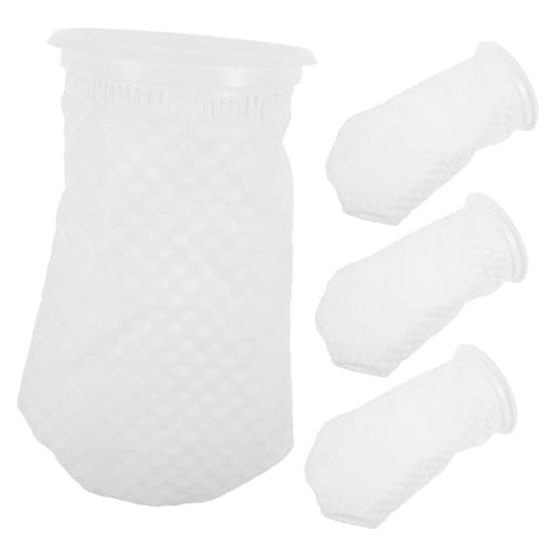 HAPINARY 4 Filtersocken für Aquarien wasserreiniger hauswasserfilter frischer Fleck Mesh-Tasche für Aquarien Reinigungszubehör Filterstrumpf für Aquarien Pool-Filtersocke Aquarium 3D von HAPINARY