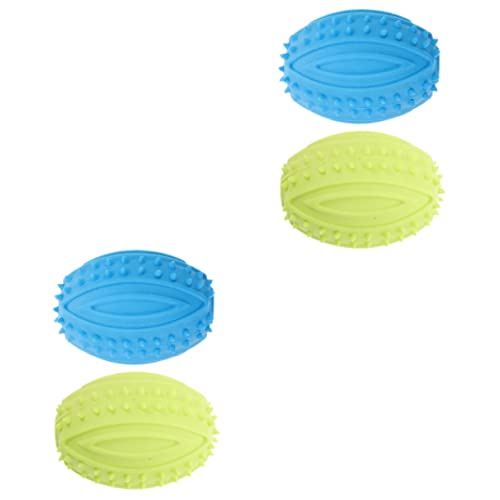HAPINARY 4 Stück Hundeball aus Gummi Ersatznetz für Hundebett Welpenbälle Hundespielzeug Sommer Interactive Dog Toys kauspielzeug welpe Hundespielzeug für draußen Hundebälle für draußen HAPINARY 4 Stück Hundeball aus Gummi Ersatznetz für Hundebett Welpenbälle Hundespielzeug Sommer Interactive Dog Toys kauspielzeug welpe Hundespielzeug für draußen Hundebälle für draußen von HAPINARY