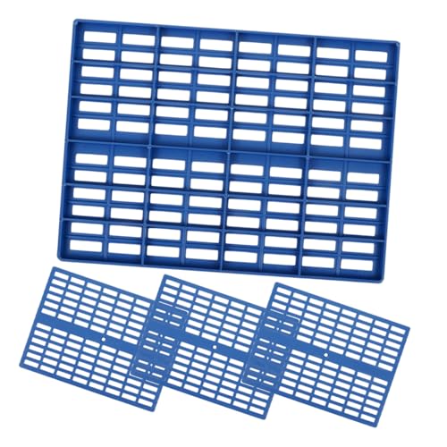 HAPINARY 4 stücke Kaninchen Fuß Pads Bunny Boden Matte Tier Käfig Boden Fach Löcher Design für Meerschweinchen HAPINARY 4 stücke Kaninchen Fuß Pads Bunny Boden Matte Tier Käfig Boden Fach Löcher Design für Meerschweinchen von HAPINARY