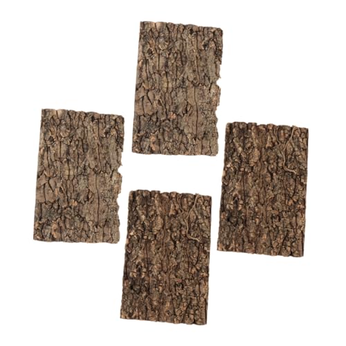 HAPINARY 4stücke Rindendekor Für Terrarium Baumrinde Reptilien-Hintergrund Reptilien-kletterrinde Dekorative Terrarienrinde Schildkrötenplattform Eidechsen-rinde Reptilienbedarf HAPINARY 4stücke Rindendekor Für Terrarium Baumrinde Reptilien-Hintergrund Reptilien-kletterrinde Dekorative Terrarienrinde Schildkrötenplattform Eidechsen-rinde Reptilienbedarf von HAPINARY