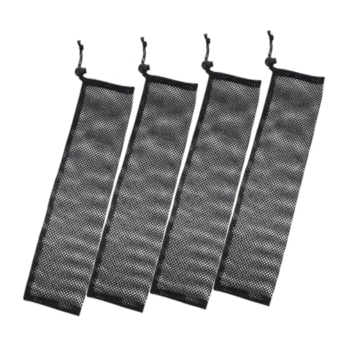 HAPINARY 4 Stück Outdoor Vogelfutterspender mit Zugband Wetterfeste Mesh futterbeutel zum Aufhängen Robust und Wiederverwendbar für Wildvögel und Meisenknödel Fütterung Draußen von HAPINARY