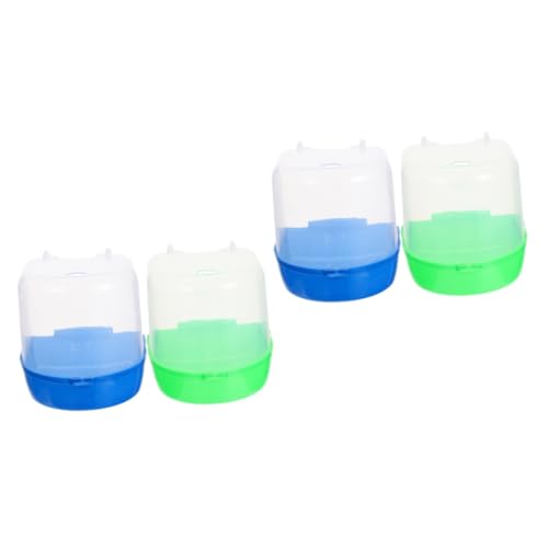 HAPINARY 4stücke Parrot Bath Cube Praktische Und Leichte Vogelbadewanne Kunststoff Für Käfige Für Kleine Vögel Wie Papageien Und Zebrafinken Und Benutzerfreundlich HAPINARY 4stücke Parrot Bath Cube Praktische Und Leichte Vogelbadewanne Kunststoff Für Käfige Für Kleine Vögel Wie Papageien Und Zebrafinken Und Benutzerfreundlich von HAPINARY