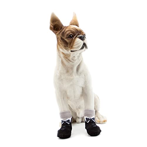 HAPINARY 4 Stück hundesocken Dog Socks Hunde Socken Haustier Baumwollsocken Hundeschuhe von HAPINARY