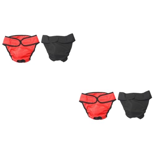 HAPINARY 2sets Große Welpen Pads Doggy Period Pants Pet Physical Pant Weibliche Hund Windel Weichen Stoff 2 Stücke * 2 HAPINARY 2sets Große Welpen Pads Doggy Period Pants Pet Physical Pant Weibliche Hund Windel Weichen Stoff 2 Stücke * 2 von HAPINARY