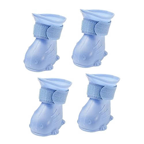 HAPINARY Verdickte Sohle Hund wasserdichte Regenstiefel Anti-Rutsch warm für Tierbedarf HAPINARY Verdickte Sohle Hund wasserdichte Regenstiefel Anti-Rutsch warm für Tierbedarf von HAPINARY
