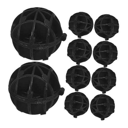 HAPINARY 40 Stück Biococcus Aquariumfilter Aquarienbedarf PVC Kleine Filterkugel Filterkugel Mit Baumwollfilter Runde Kugeln Filterzubehör Kompakte Filterkugeln Schwarze HAPINARY 40 Stück Biococcus Aquariumfilter Aquarienbedarf PVC Kleine Filterkugel Filterkugel Mit Baumwollfilter Runde Kugeln Filterzubehör Kompakte Filterkugeln Schwarze von HAPINARY