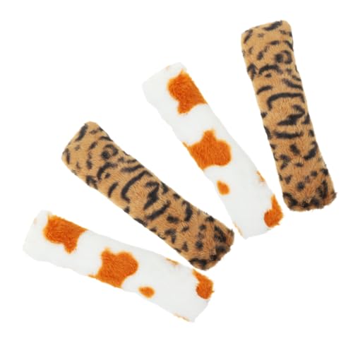 HAPINARY 4stücke Katzenminze Kissenspielzeug Für Katzen Interaktives Katzenspielzeug Gefüllt Mit Natürlicher Katzenminze Zum Beißen Und Kauen Für Indoor Katzen von HAPINARY