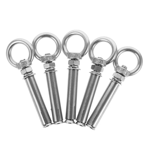 HAPINARY 5 Stück Hundepfähle, Erdnägel, Hundebedarf, Wiederverwendbare Pfähle, Metallpfähle Für Hunde, Metallpfähle, Hundepfähle Für Den Hof, Hundepfähle Für Den Hof von HAPINARY