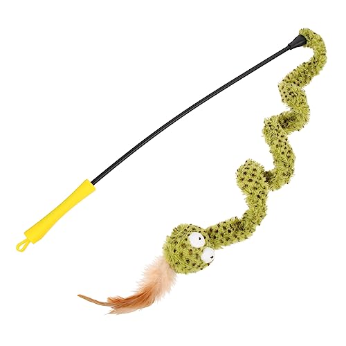 HAPINARY 5 Stück Snake-Teaser-Stick Plüsch-Katzen-zauberstab Interaktives Katzenspielzeug Schlange Lustiger Katzenstock Schlangenspielzeug Für Katzen Katze Quaste Zauberstab Gummi HAPINARY 5 Stück Snake-Teaser-Stick Plüsch-Katzen-zauberstab Interaktives Katzenspielzeug Schlange Lustiger Katzenstock Schlangenspielzeug Für Katzen Katze Quaste Zauberstab Gummi von HAPINARY