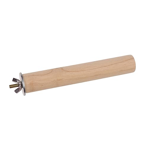 HAPINARY Holz Vogel Sitzstangen 5 Stück Spielstangen Für Vogelkäfige Papageienständer Zum Sitzen Und Krallen Naturdesign Vogelzubehör von HAPINARY
