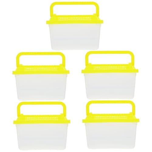 HAPINARY 5st Plastikschildkrötenfischbehälter Marienkäfer Filter Deckel Tragbares Aquarium Peceras Amphibie Aquariumbecken Fischträger Spinnenpanzer Futterbehälter Für Reptilien Tierpfleger HAPINARY 5st Plastikschildkrötenfischbehälter Marienkäfer Filter Deckel Tragbares Aquarium Peceras Amphibie Aquariumbecken Fischträger Spinnenpanzer Futterbehälter Für Reptilien Tierpfleger von HAPINARY