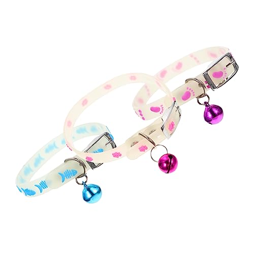 HAPINARY 6 STK Fluoreszierendes Haustierhalsband beleuchtetes hundehalsband Haustierhalsbänder für Katzen Hunde Leuchtend festlich Kätzchenhalsband Nachtkragen Hundehalsbänder HAPINARY 6 STK Fluoreszierendes Haustierhalsband beleuchtetes hundehalsband Haustierhalsbänder für Katzen Hunde Leuchtend festlich Kätzchenhalsband Nachtkragen Hundehalsbänder von HAPINARY