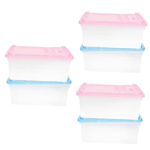 HAPINARY 6 STK Terrarium Für Reptilien Professioneller Reptilienkäfig Belüfteter Schlangenkäfig Reptilien Inkubator Premium Schlangenkäfig Zuchtkäfig Schlangenkäfig Füttern Insekt Plastik von HAPINARY