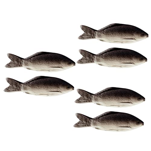 HAPINARY 6 STK künstlicher Fisch gefälschter Fisch dekorative Kissen Plüsch Babyspielzeug Fisch-Wurfskissen dekofische fischkissen Simulationsspielzeug für Kinder Katze Fisch Spielzeug Pu HAPINARY 6 STK künstlicher Fisch gefälschter Fisch dekorative Kissen Plüsch Babyspielzeug Fisch-Wurfskissen dekofische fischkissen Simulationsspielzeug für Kinder Katze Fisch Spielzeug Pu von HAPINARY