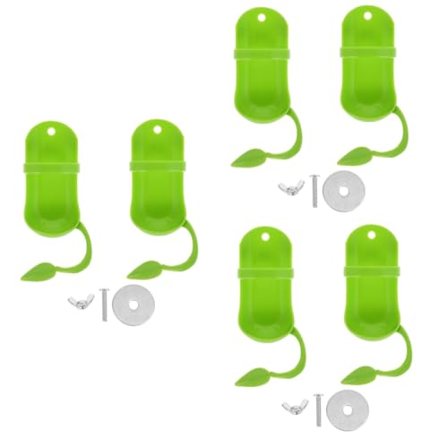 HAPINARY 6stücke Cuttlefish Skeleton Ständer Für Vögel Futter Und Gemüsehalter Für Papageien Praktische Futterstation Für Käfige Installieren Für Haustierbedarf von HAPINARY