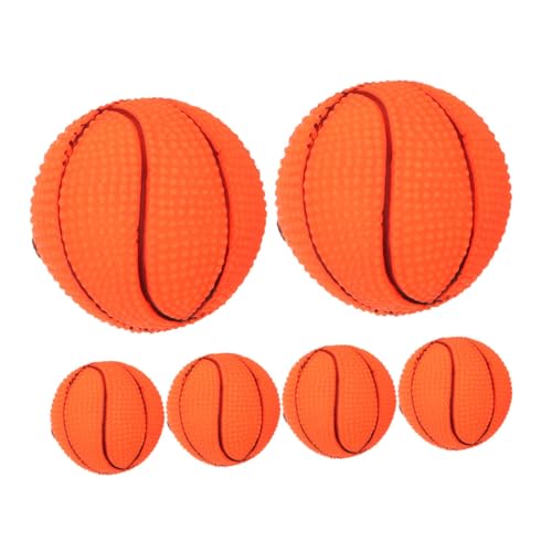 HAPINARY Hundespielzeug Quietschball Basketball-Design Interaktives Spielzeug Für Welpen Kleine Hunde Kauen Ball Spielzeug Mit Sound Kauspielzeug Für Hunde HAPINARY Hundespielzeug Quietschball Basketball-Design Interaktives Spielzeug Für Welpen Kleine Hunde Kauen Ball Spielzeug Mit Sound Kauspielzeug Für Hunde von HAPINARY