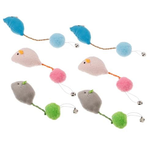 HAPINARY 6 Stück Katzenspielzeug, Spielspielzeug, Katzen Neckspielzeug, Tragbares Katzenspielzeug, Haustierspielzeug, Katzen Trainingsspielzeug, Kätzchen Trainingsspielzeug, HAPINARY 6 Stück Katzenspielzeug, Spielspielzeug, Katzen Neckspielzeug, Tragbares Katzenspielzeug, Haustierspielzeug, Katzen Trainingsspielzeug, Kätzchen Trainingsspielzeug, von HAPINARY