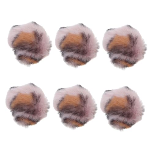 HAPINARY 6 Stück Leopard Print Katzenminze Plüsch Bälle Kauspielzeug Selbstunterhaltung für Katzen Indoor Spielspaß HAPINARY 6 Stück Leopard Print Katzenminze Plüsch Bälle Kauspielzeug Selbstunterhaltung für Katzen Indoor Spielspaß von HAPINARY