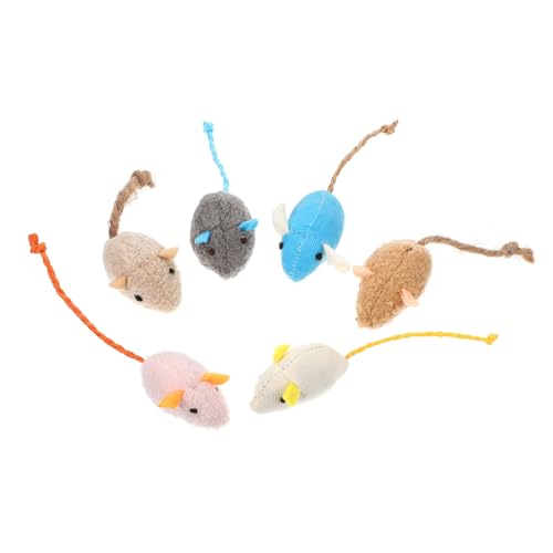 HAPINARY 6St Haustier Katzenspielzeug Katze Kätzchen Katzen Laufstall interaktives katzenspielzeug Interactive cat Toy Plüschtiere für Katzen Katze beißendes HAPINARY 6St Haustier Katzenspielzeug Katze Kätzchen Katzen Laufstall interaktives katzenspielzeug Interactive cat Toy Plüschtiere für Katzen Katze beißendes von HAPINARY