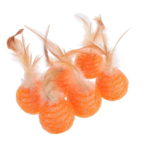 HAPINARY 6St Rätsel für Kätzchen Federball Katzenball Katzenzubehör katzenklo HAPINARY 6St Rätsel für Kätzchen Federball Katzenball Katzenzubehör katzenklo von HAPINARY